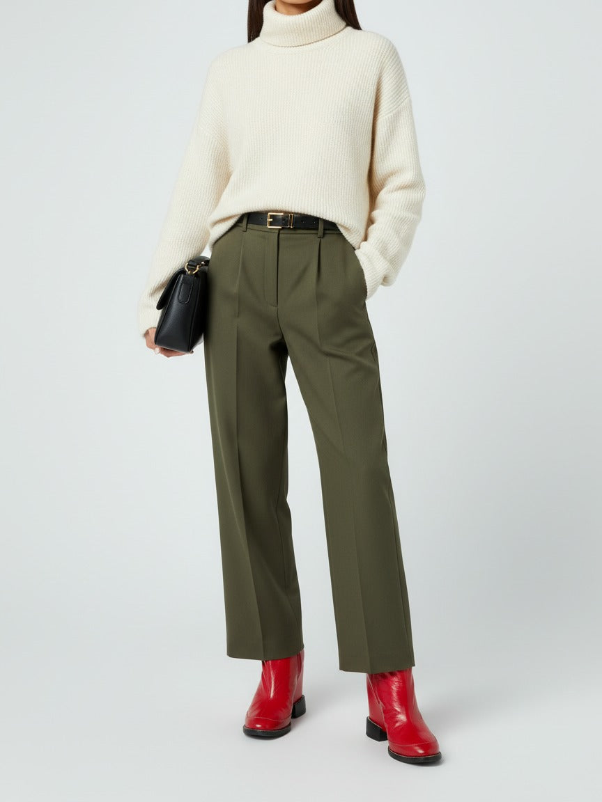 Chloé Wedge Ankle Boot EU 36.5 Rot