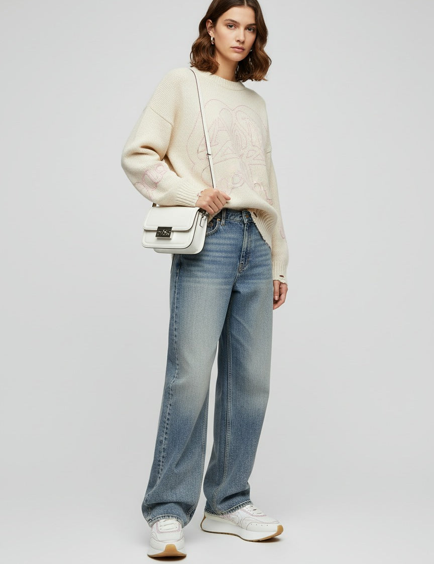 Alexander McQueen Sprint Runner Low Top Sneaker EU 36.5 Weiß - Image 2