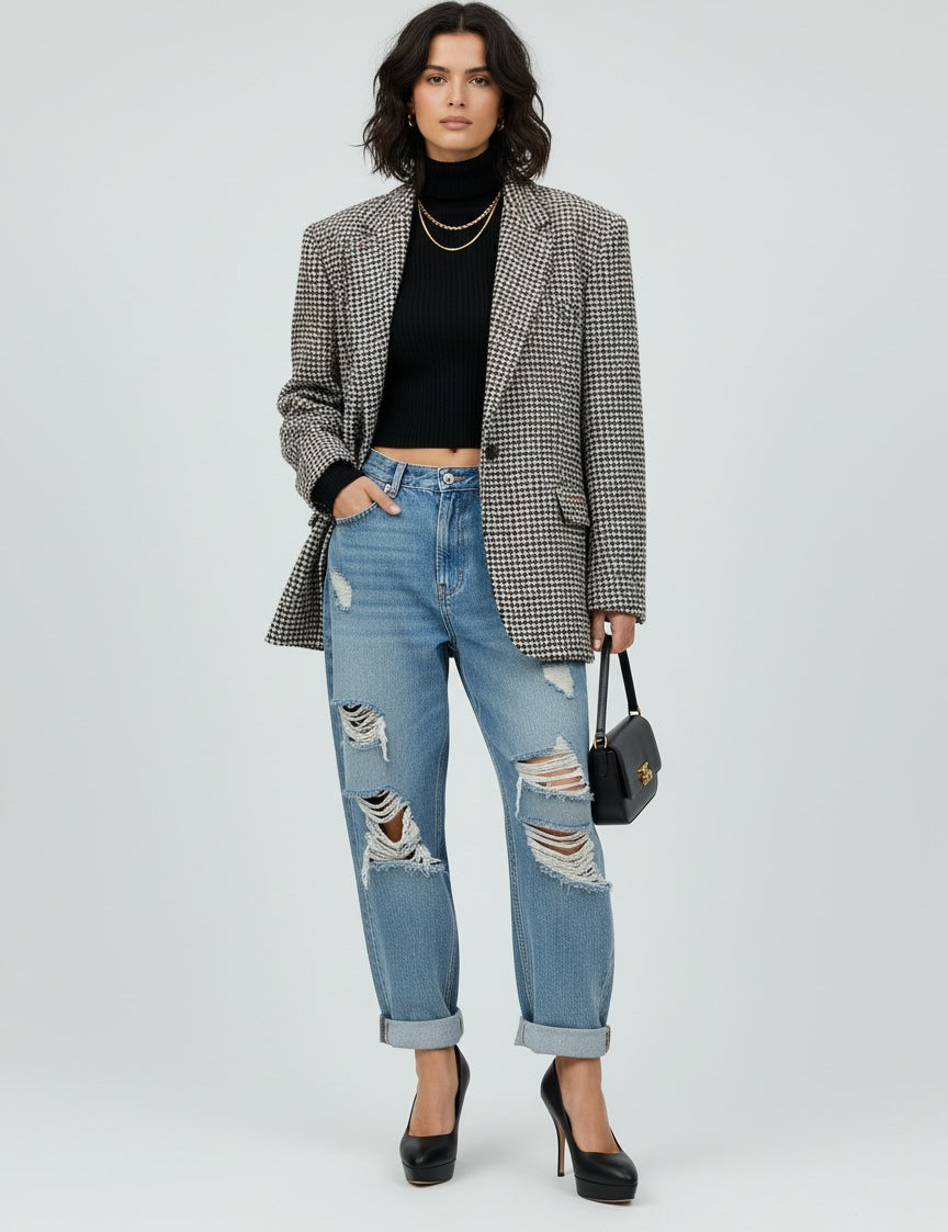 Gucci Round-Toe Plateau Pump EU 36.5 Schwarz - Image 2