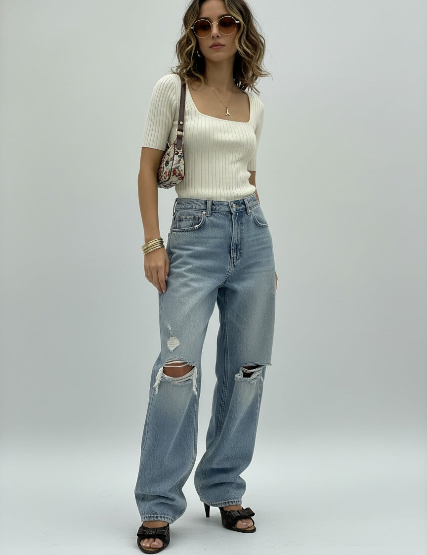 Louis Vuitton Monogram Mini Lin Mule Pump EU 38.5 Braun - Image 2