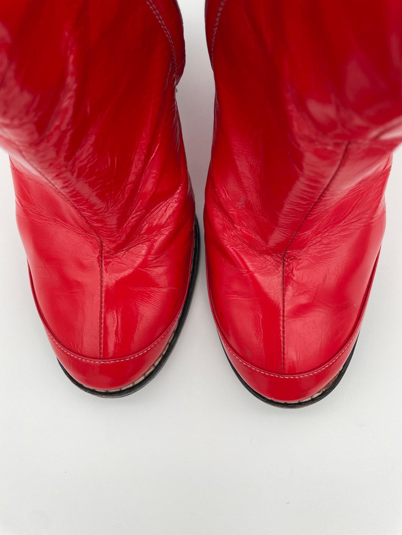 Chloé Wedge Ankle Boot EU 36.5 Rot