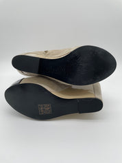 Moschino Shoes Cap Toe Wedge Stiefel EU 36 Beige