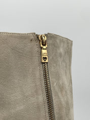 Moschino Shoes Cap Toe Wedge Stiefel EU 36 Beige