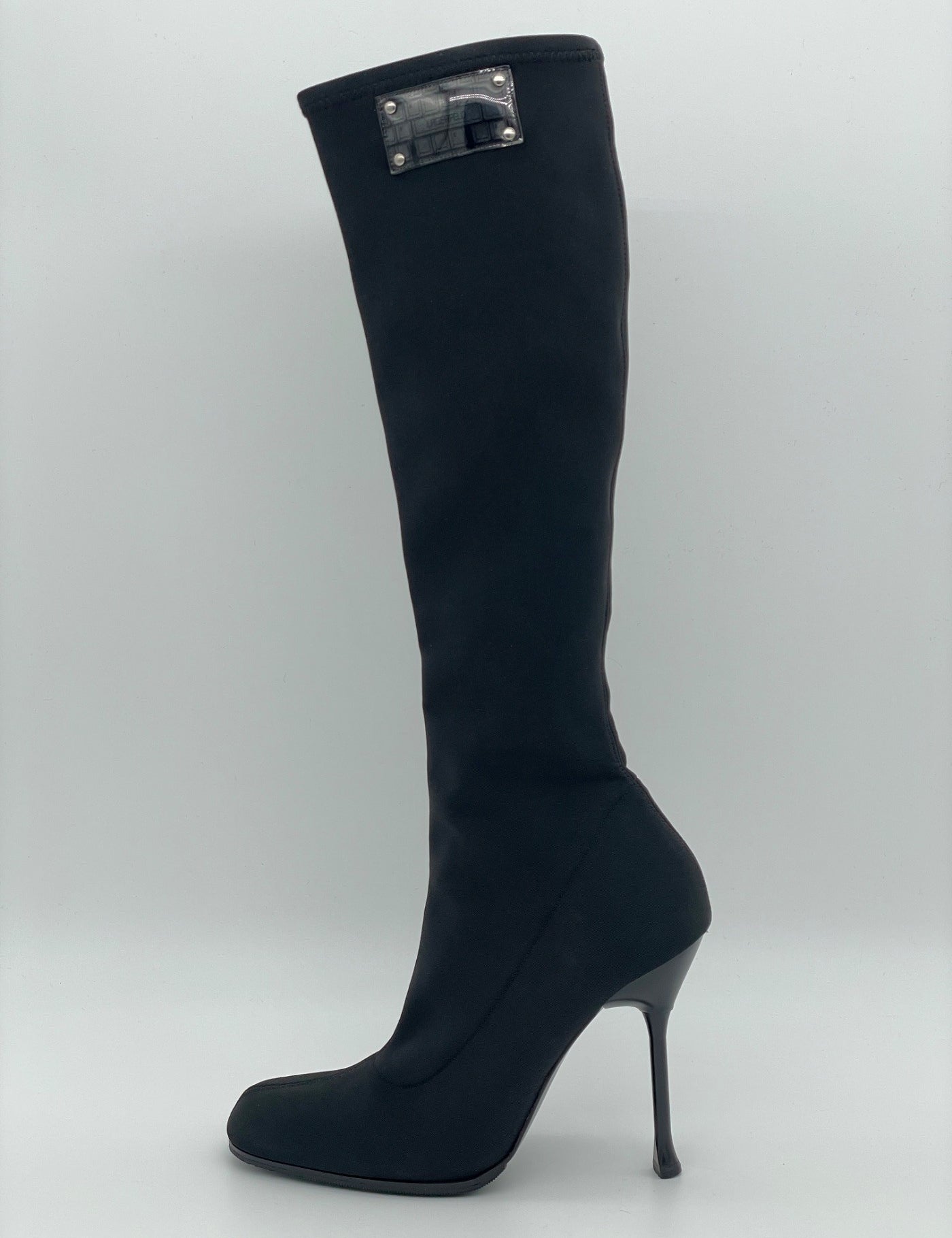 Karl Lagerfeld High Heeled Stiefel EU 35.5 Schwarz - Image 1
